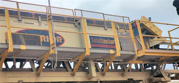 Used Superior Telestacker Conveyor)